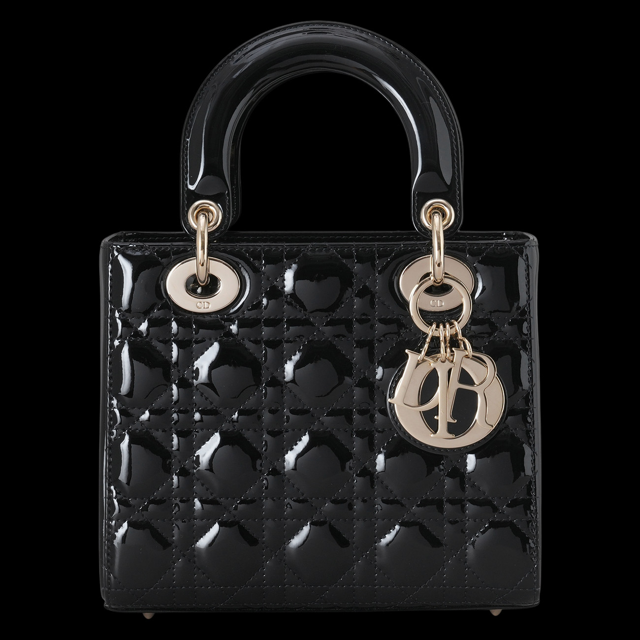 CHRISTIAN DIOR(USED)크리스찬 디올 페이던트 레이디백 스몰